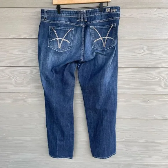 Kut from the Cloth straight leg jeans size 14 - Picture 5 of 7